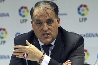 Tebas: &quot;Pedro León lo tiene complicado con el Getafe hasta diciembre&quot;