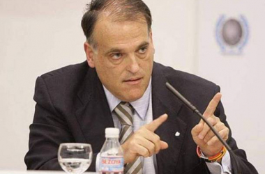 Según Javier Tebas, el CD Mirandés jugará en Segunda B