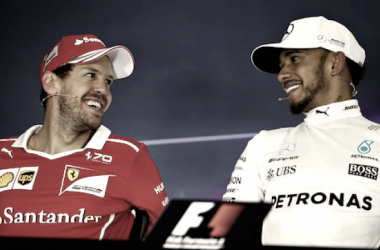 Vettel su Hamilton: "Grande rispetto per lui, molto forte ma non imbattibile"