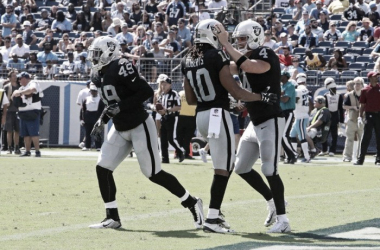 Victoria apretada de los Raiders en su visita a Tennesse