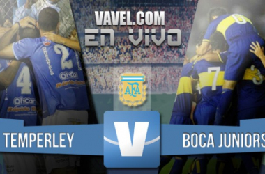 Resultado Temperley - Boca Juniors en Liga 2016 (0-0)