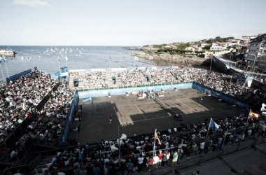 Tenis playa en Luanco: un clásico en apuros