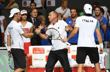 Davis Cup - Italia avanti, Fognini e Bolelli si impongono sul Giappone in doppio