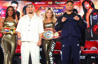Summary and highlights of Teofimo Lopez Jr vs Jamaine Ortiz in Combate de Boxeo