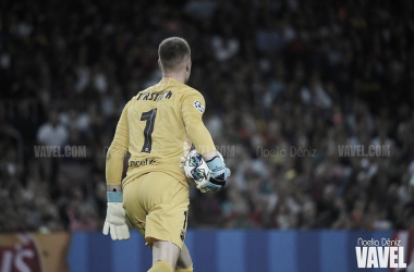 Ter Stegen: &quot;Me voy enfadado&quot;