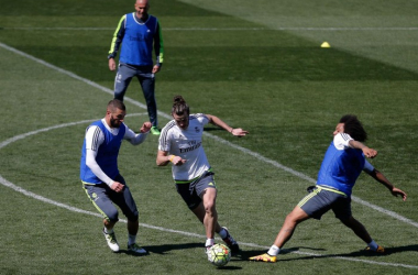 Los madridistas completan su tercer entrenamiento pese a las ausencias