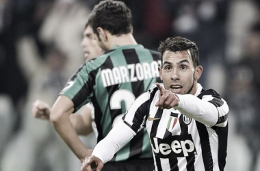 Resultado Juventus - Sassuolo en la Serie A 2015 (1-0)
