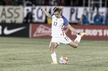 Injury rules Tobin Heath out of friendles against Canada