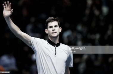 Thiem logra acabar la fase de grupos con una victoria