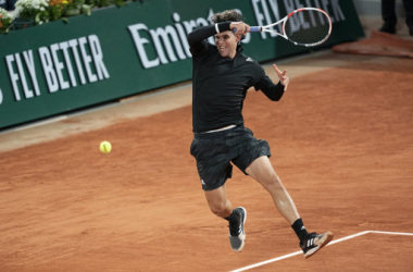 French Open: Dominic Thiem downs Jack Sock to reach round three