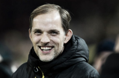 Thomas Tuchel parabeniza postura do Dortmund na vitória sobre Bayern