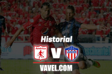 América de Cali vs. Junior
de Barranquilla: historial entre dos grandes en instancias finales