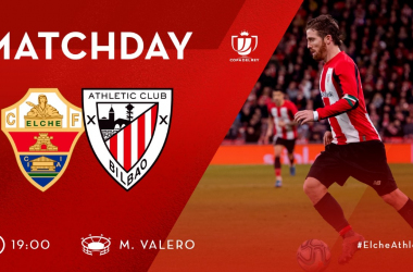 Elche CF vs Athletic Club EN VIVO y en directo online en la Copa del Rey