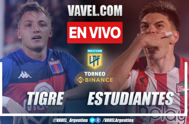 Resumen y goles: Tigre 2-1 Estudiantes en Torneo Binance 2022