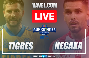 Goals and Highlights of Tigres 1-1 Necaxa on Guard1anes 2020