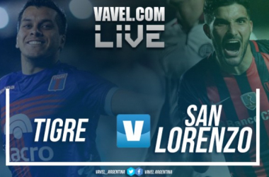 Tigre vs San Lorenzo en vivo online por la Superliga 2017 (1-2)