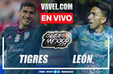 Goles y resumen del Tigres 2-1 León en Liga MX