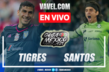 Goles y resumen del Tigres 1-0 Santos en los cuartos de final vuelta Liguilla Liga MX