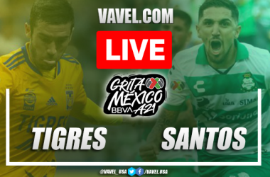 Goals and Highlights: Tigres 1-1 Santos Laguna in Liga MX 2021