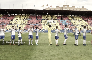 Planning del Real Zaragoza antes del partido frente al Cádiz