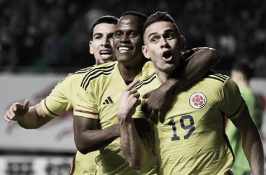 Con Rafael Santos Borré como figura, la Selección Colombia le ganó a Venezuela 