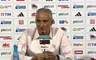 	Tite rasga elogios ao conjunto do Flamengo: “Eu sei o quanto eles trabalham, e não é trabalho de faz de conta”