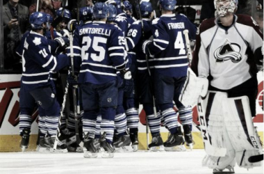 Na prorrogação, Toronto Maple Leafs vence o Colorado Avalanche jogando em casa