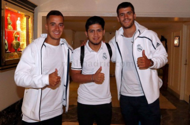 Álvaro Morata y Lucas Vázquez regresan de sus vacaciones