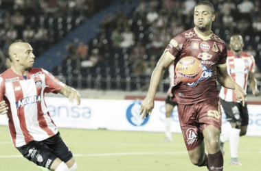 Deportes Tolima y Junior cedieron puntos en un encuentro 'picante'