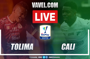 Resumen Tolima vs Cali (3-0) en los cuartos de final (ida) por Liga BetPlay 2021-I