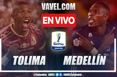 Resumen y goles: Tolima 1-3 Medellín en cuartos de final (ida) por Copa BetPlay 2022