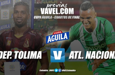 Previa Deportes Tolima vs. Atlético Nacional: últimos 90 para conocer al primer semifinalista en Copa Aguila