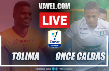 Resumen Tolima vs Once Caldas (1-1) por la fecha 1 de la Liga BetPlay 2021-I