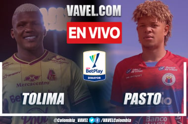 Resumen y goles del Tolima 2-1 Pasto en Liga BetPlay 2024-II