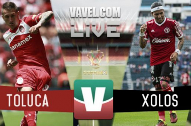 Resultado Toluca - Xolos Tijuana en Copa MX 2015 (3-0)