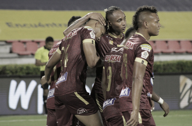 Deportes Tolima venció sobre el tiempo y se mantiene lider