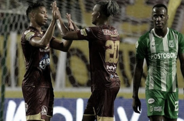 Los datos que dejó la victoria del Deportes Tolima ante Nacional