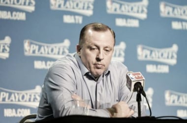 Tom Thibodeau:&quot; Entrenar a los Bulls fue una gran experiencia para mí&quot;