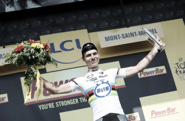 Tony Martin gana la crono y Froome es más lider