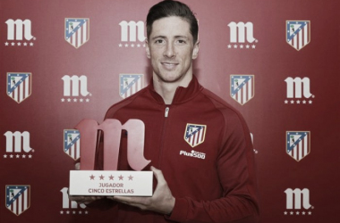 Torres nombrado mejor jugador colchonero de febrero