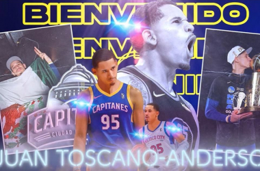 Juan Toscano será refuerzo de los Capitanes para la campaña 2023-2024 de la NBA G-League