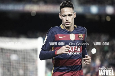Neymar sous le maillot du Barça en mars 2015 / Credits : Alex Gallardo (VAVEL)