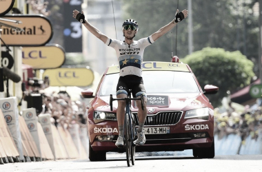 Trentin ganha em dia
de 'descanso' do pelotão na 17ª etapa do Tour de France

