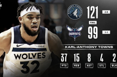 Resumen NBA: El año de Karl-Anthony Towns ha llegado