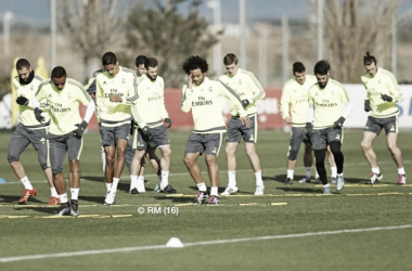 Nueva sesión de entrenamiento pensando en el Sporting