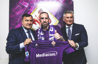 Ribéry na Fiorentina