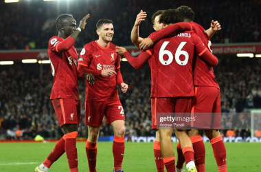 Liverpool 3-1 Newcastle United: Trent Alexander-Arnold nets stunner as Reds keep pace with title rivals 