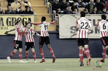 El Athletic mostró su versión más contundente en Villarreal