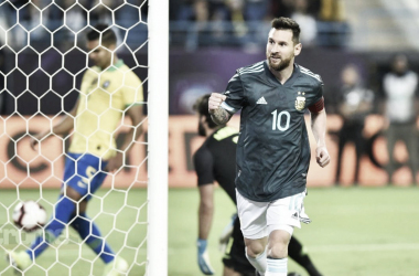 Messi y todos sus partidos frente a Brasil