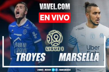 Goles y resumen del Troyes 1-1 Marsella en Ligue 1